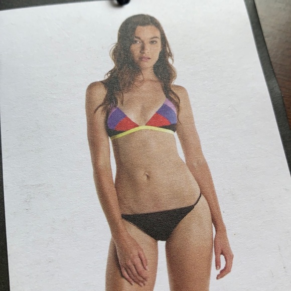 NWT Revolve Insight Panel Bra Bikini‎ Top Sz XS - Picture 1 of 5